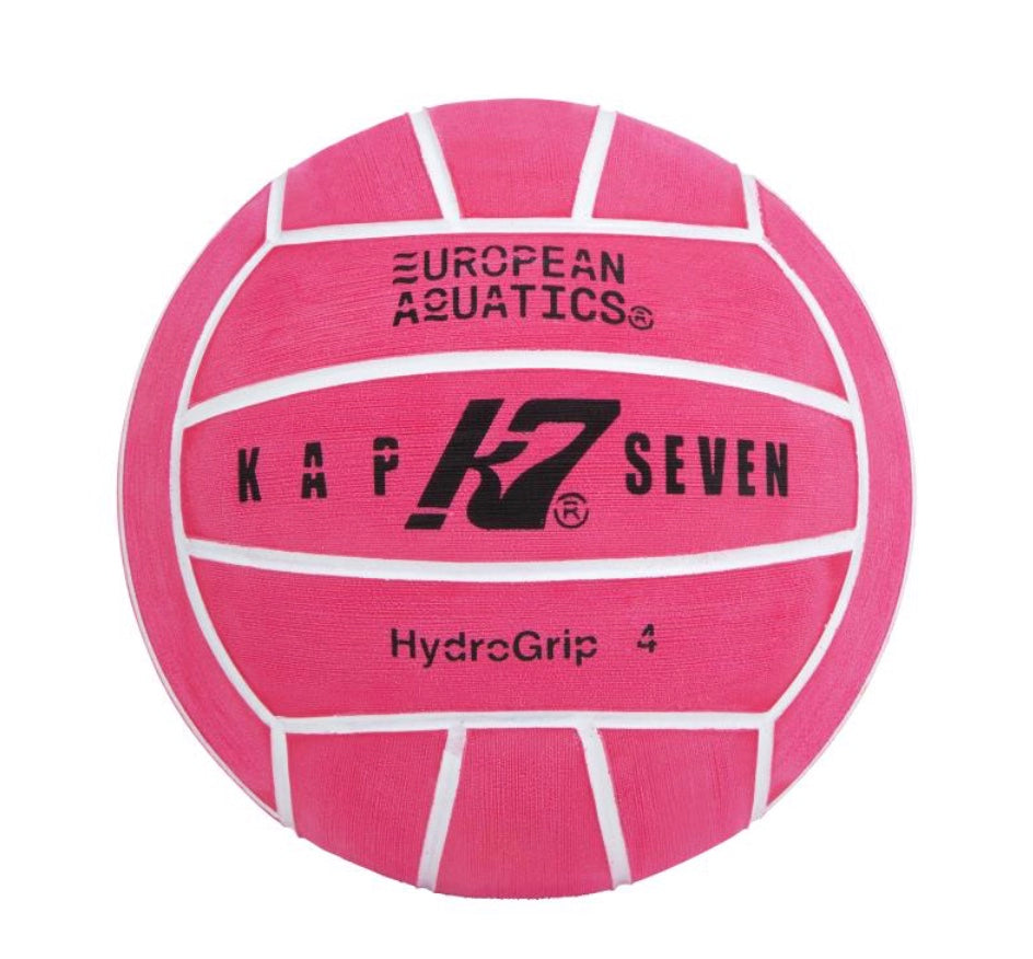 KAP 7-  size 4 Water Polo Ball - Pink