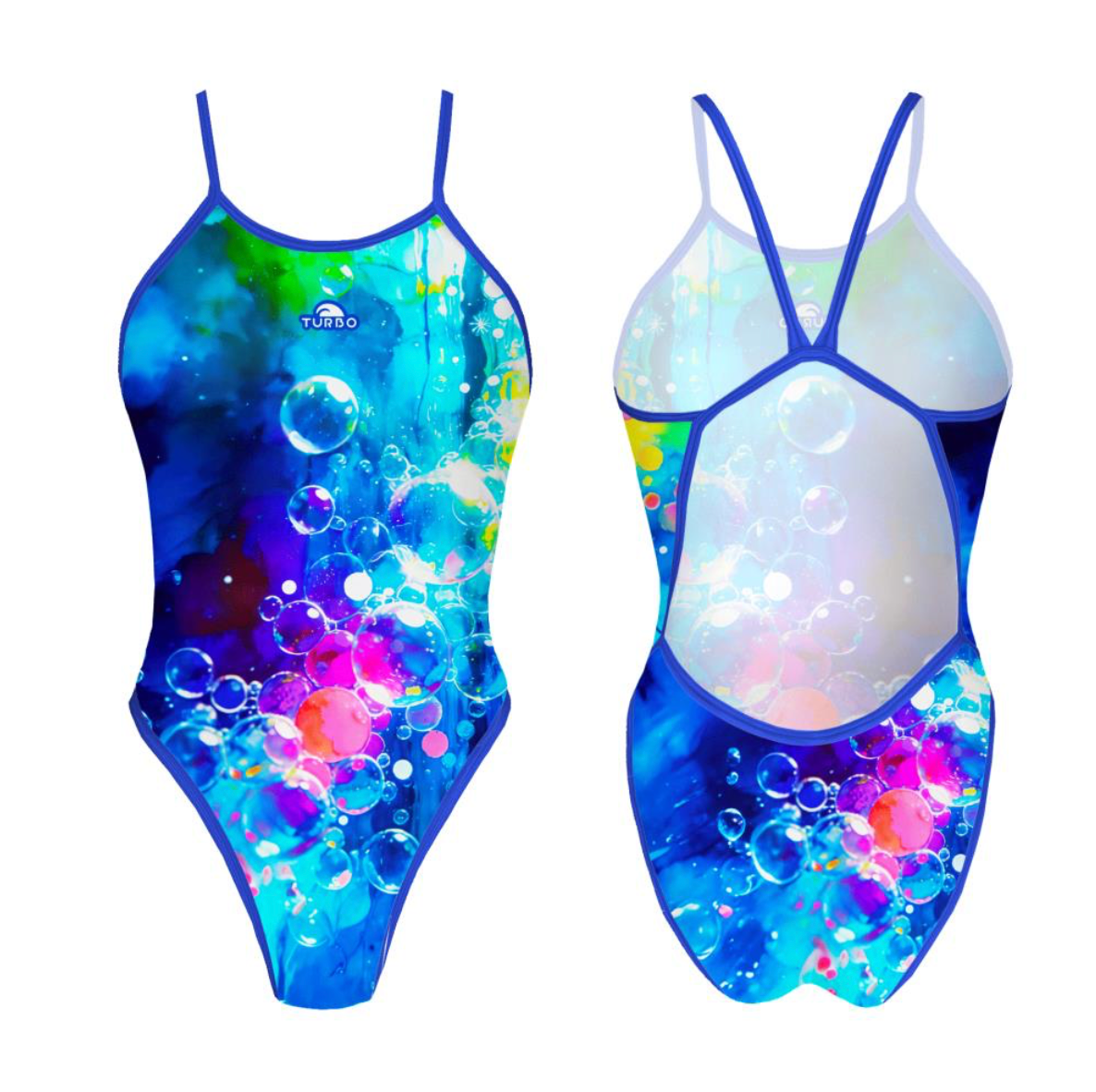 Turbo - Revolution Swimming costume - Bubble Colours