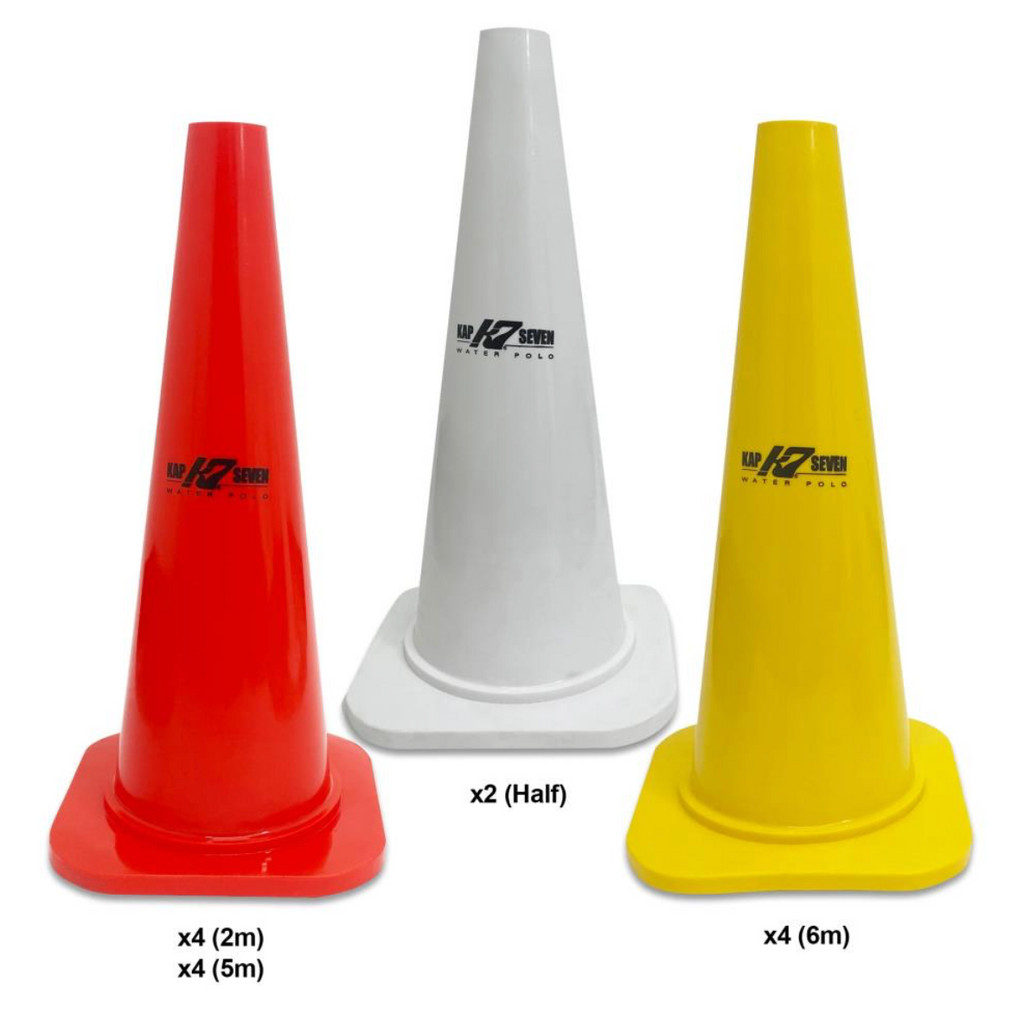 KAP7 - Red/ Yellow / White Cones