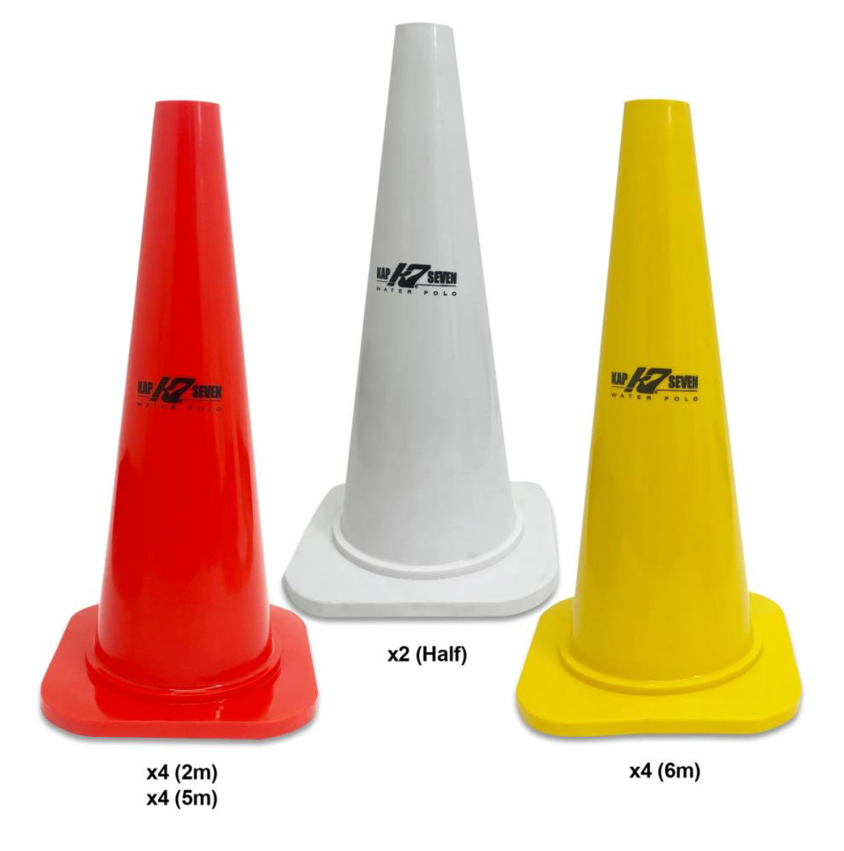 KAP7 - Red/ Yellow / White Cones