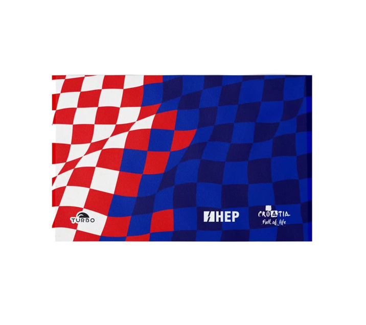 Microfibre / cotton Towel - Croatia