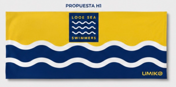 Looe Sea Swimmers - Microfibre towel