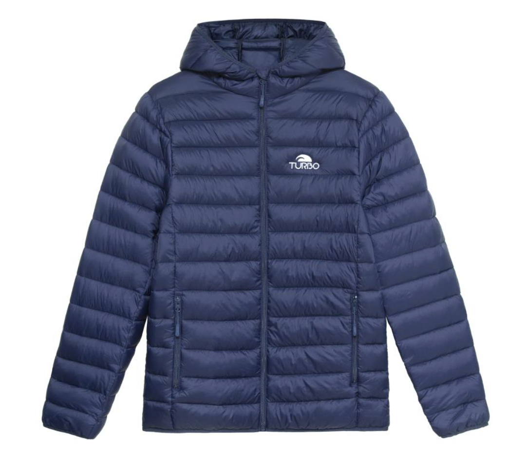 Turbo - Short down puffer Jacket - Siberia- Navy
