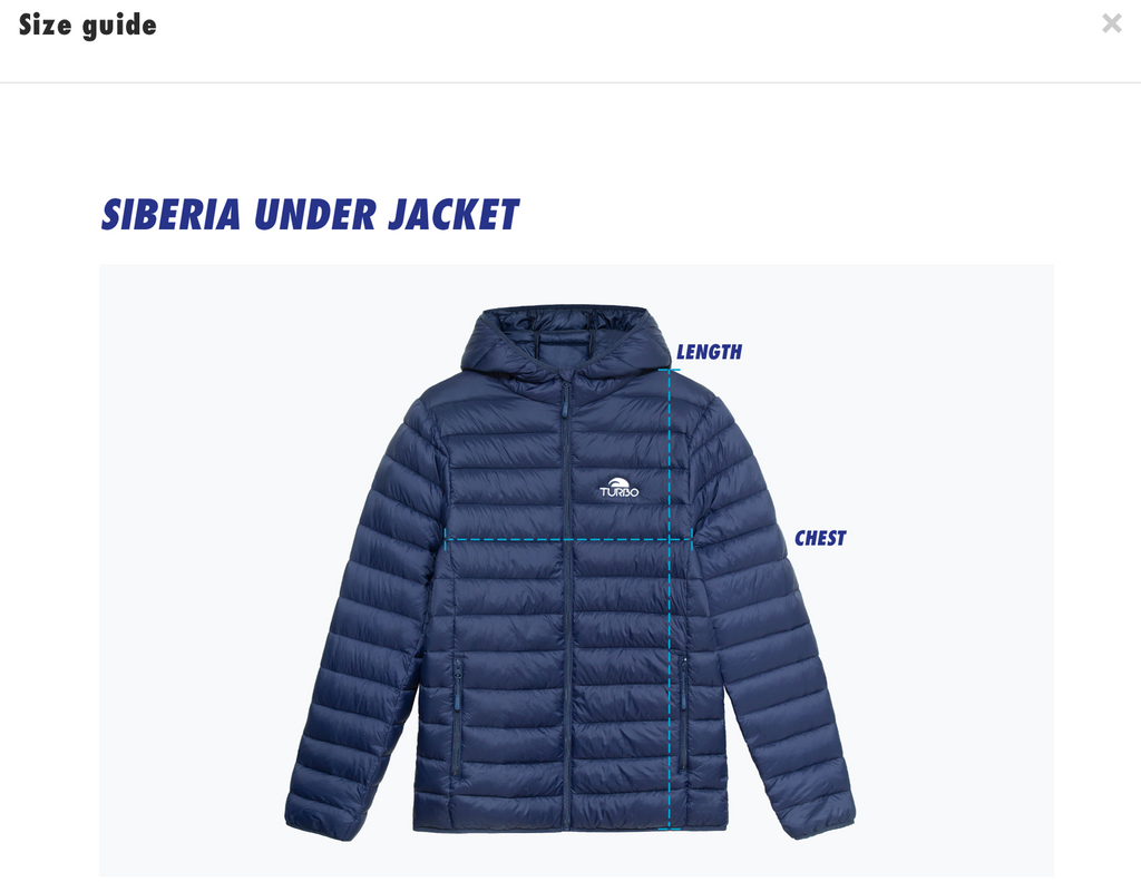 Turbo - Short down puffer Jacket - Siberia- Navy