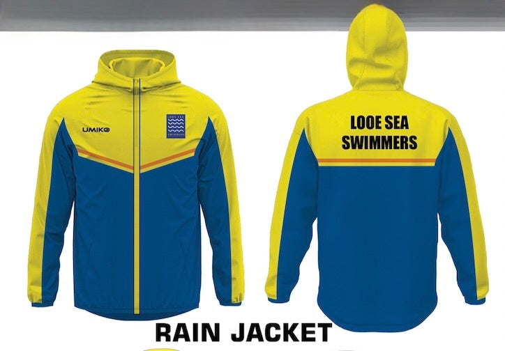 LOOE Sea Swimmers - Tech Rain Jacket - Unisex