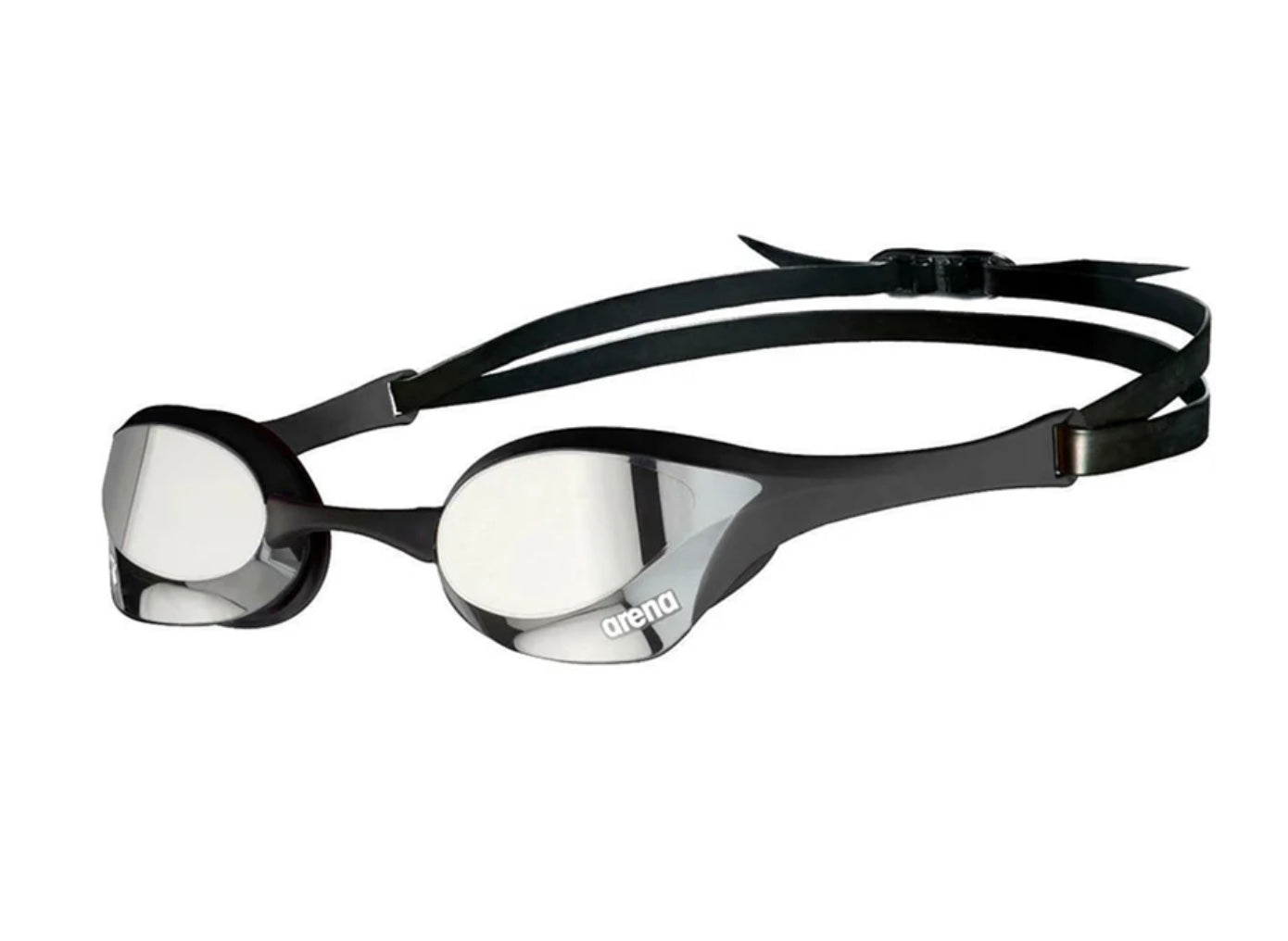 Arena Cobra Ultra Swipe Mirror Goggles - Silver/Black