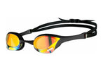 Arena Cobra Ultra Swipe Mirror Goggles- Yellow Copper/Black