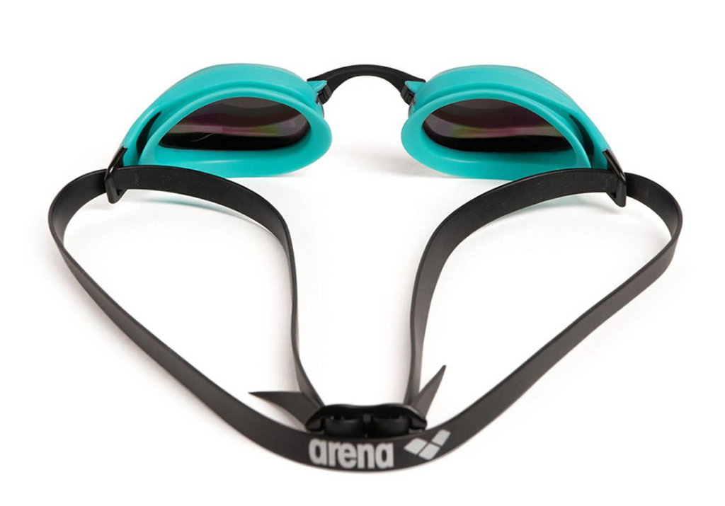Arena Cobra Core Swipe Mirror Goggles - Emerald Peacock