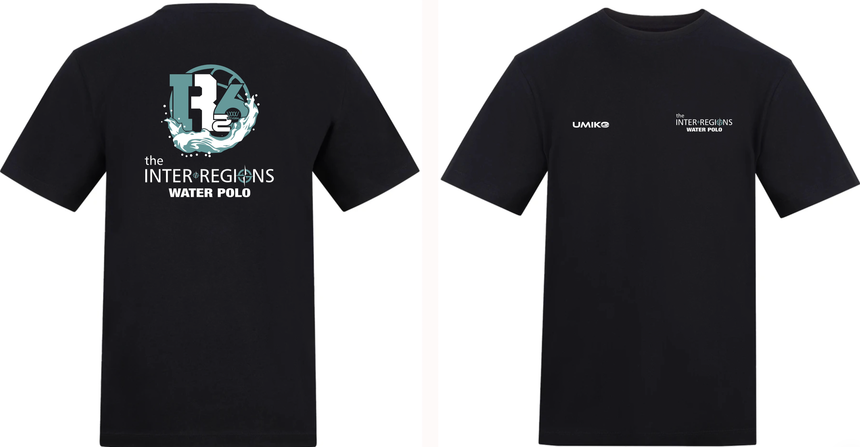 New 2026 - Inter Regions Water Polo - Performance T'shirt - Black