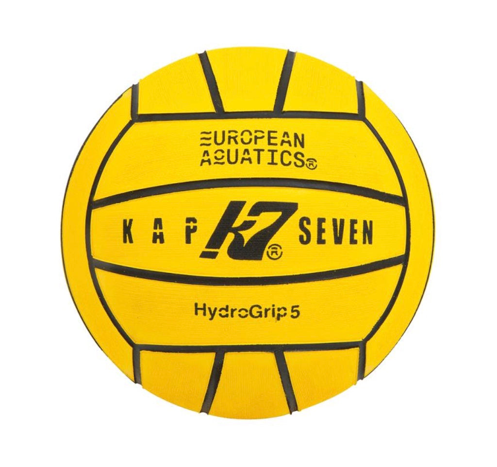 KAP 7 European Aquatics -  Size 5 Water Polo Ball Yellow