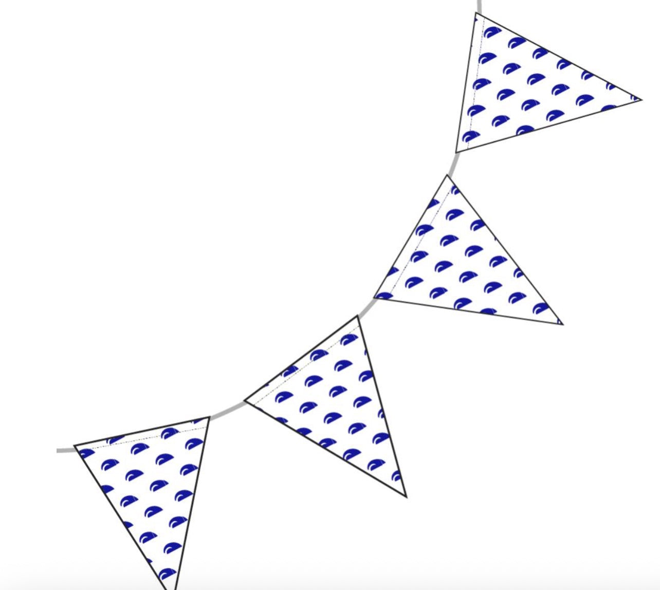 Custom Backstroke Flags