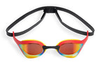 Arena Cobra Ultra Swipe Mirror Goggles - Gold/Red