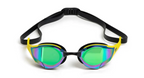 Arena - Cobra Edge Swipe Mirror Goggles - Emerald-yellow-black