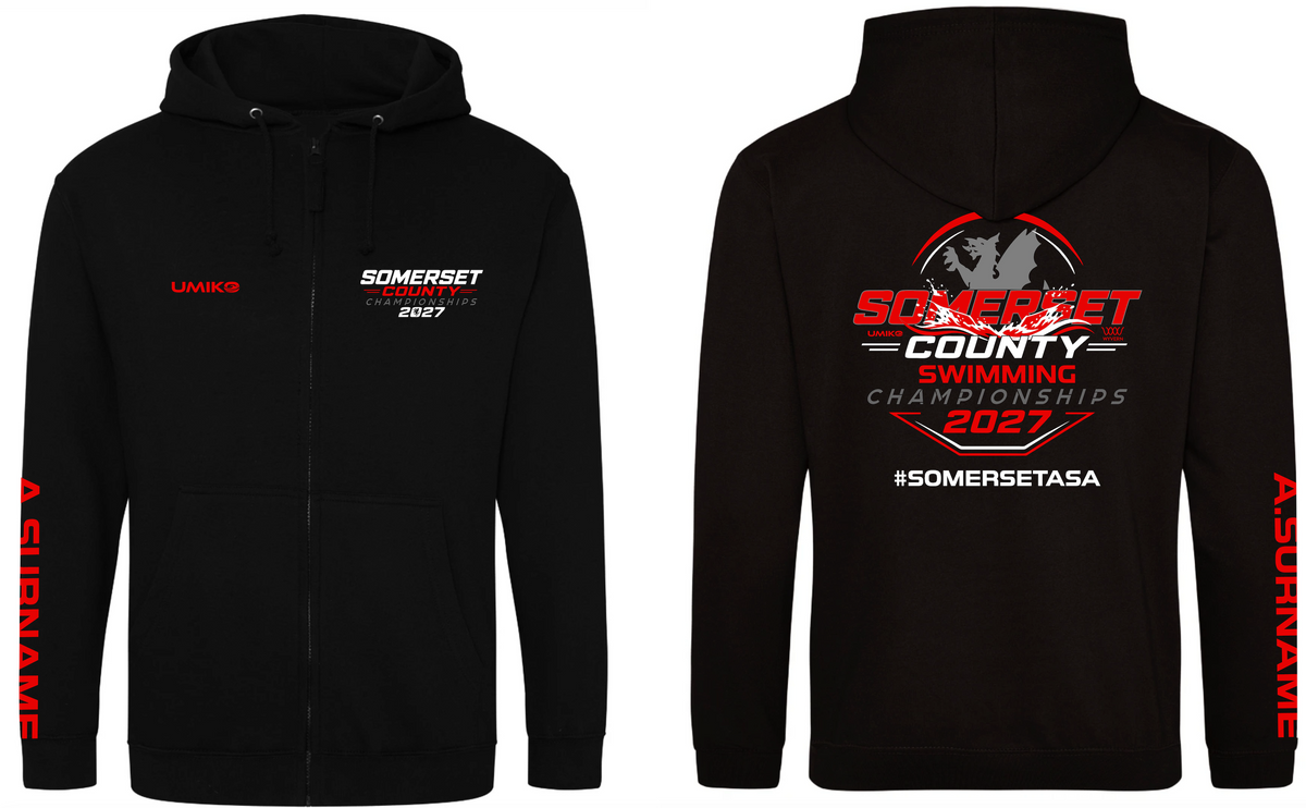 Somerset Counties 2027 – Cotton Zipped Hoodie