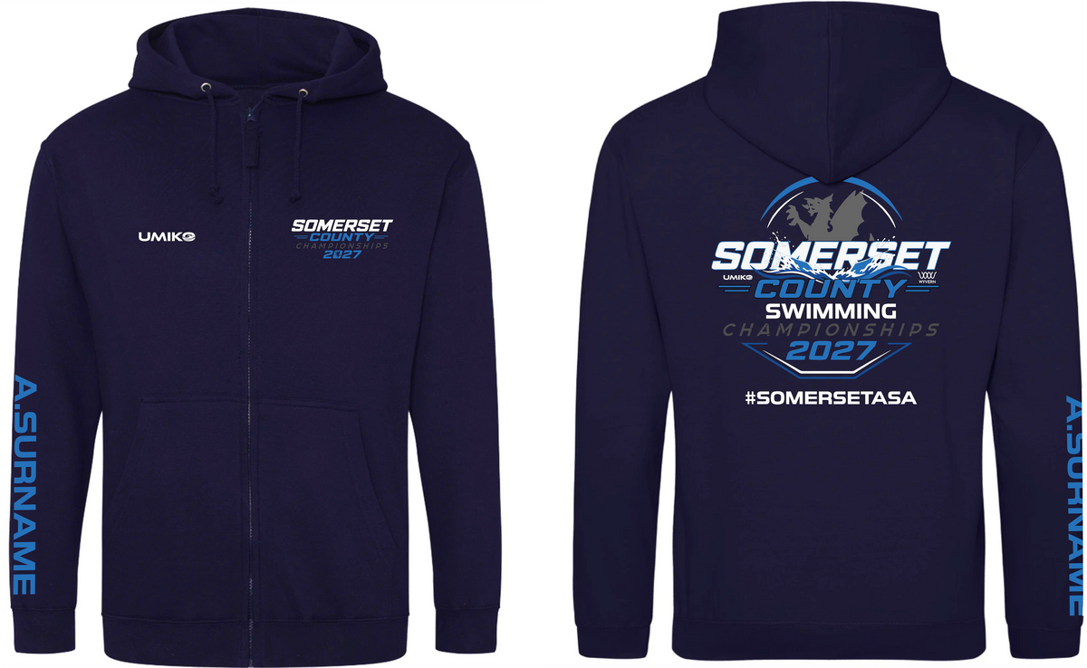 Somerset Counties 2027 – Cotton Zipped Hoodie