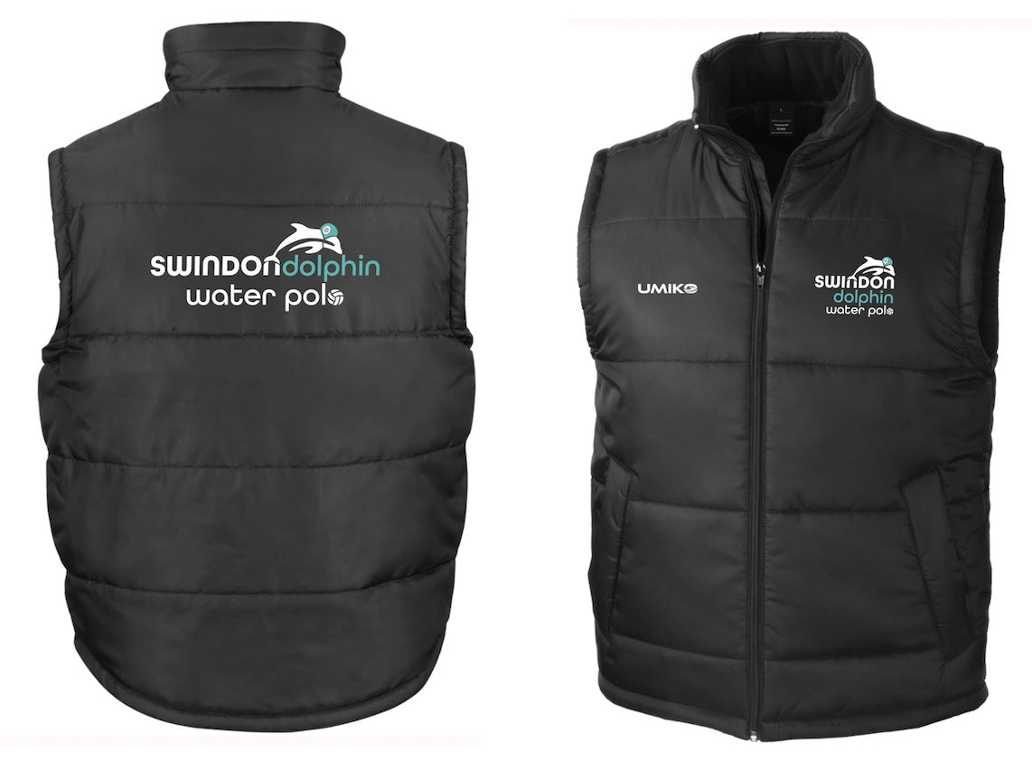 Swindon Dolphins Water Polo - Soft padded Body Warmer - Umiko