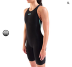 Arena - Women's Powerskin Carbon-AIR3 Open Back - Black / Teal