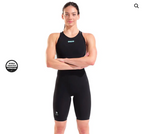 Arena - Women's Powerskin Carbon-AIR3 Open Back - Black / Teal