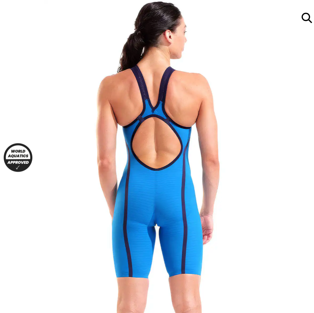 Arena - Powerskin Carbon-AIR3 Open Back - Blue / Midnight