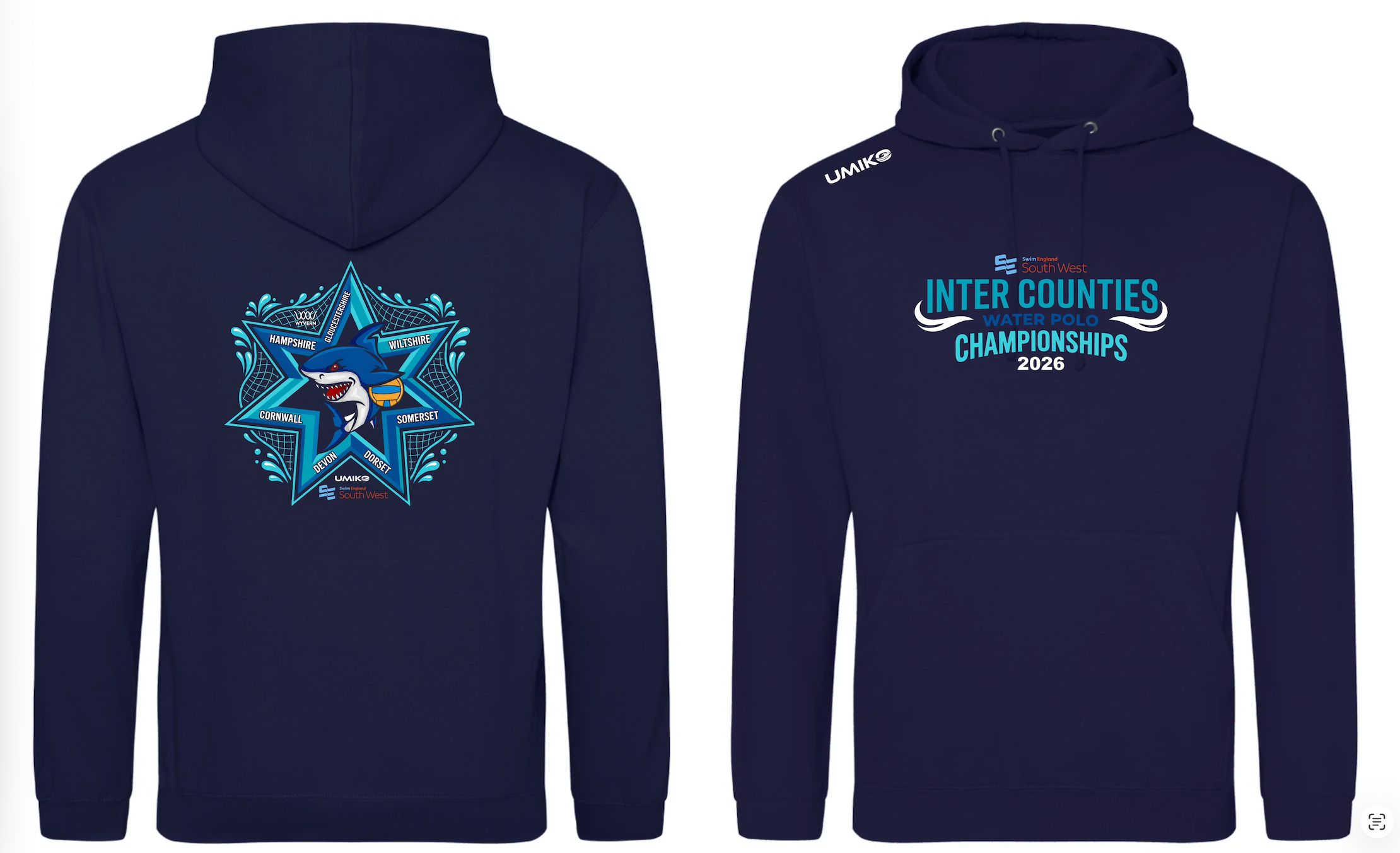 New - Inter Counties Water Polo Championships 2026 – Cotton Hoodie