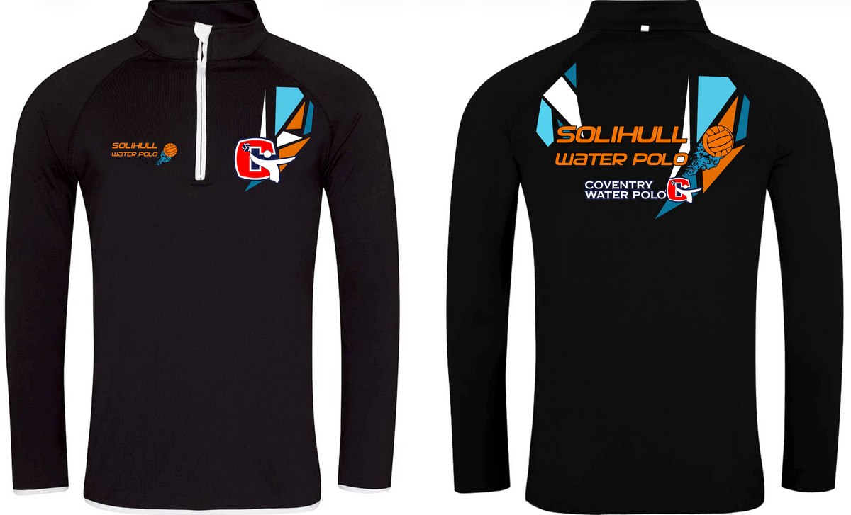 Coventry / Solihull – Men’s / Boys / Unisex Half zip sweat top