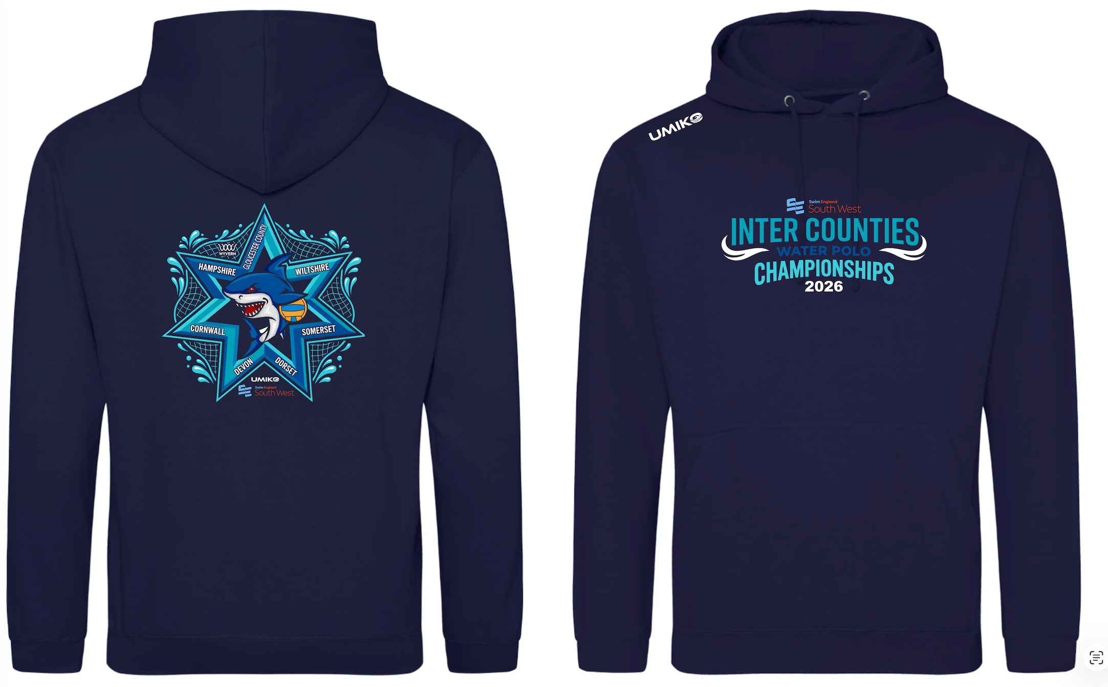 New - Inter Counties Water Polo Championships 2026 – Cotton Hoodie