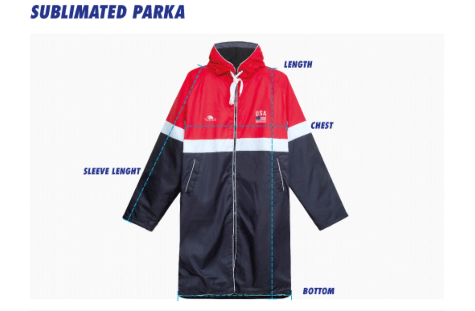 Turbo - USA Long Parka