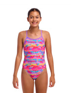 Funkita - Leave In - Girls Eco Single Strap One Piece