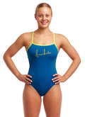 Funkita - Glacier Glam - Ladies Eco Single Strap One Piece