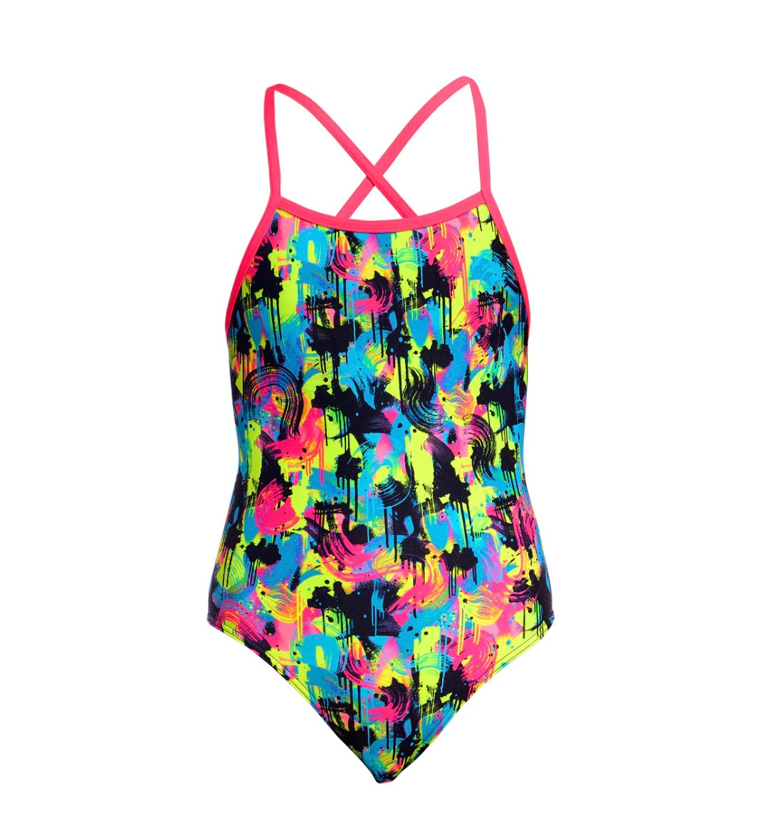Funkita - Blotched Babe - Girls Strapped In One Piece