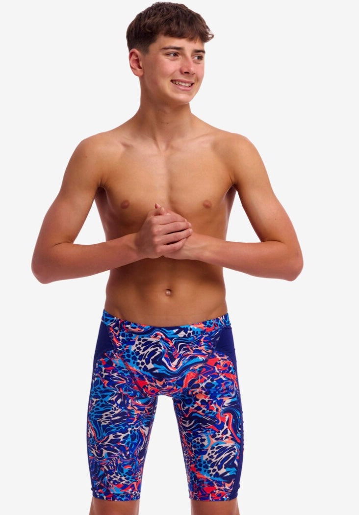 Funky Trunks Boy's Mad Cat Training Jammers