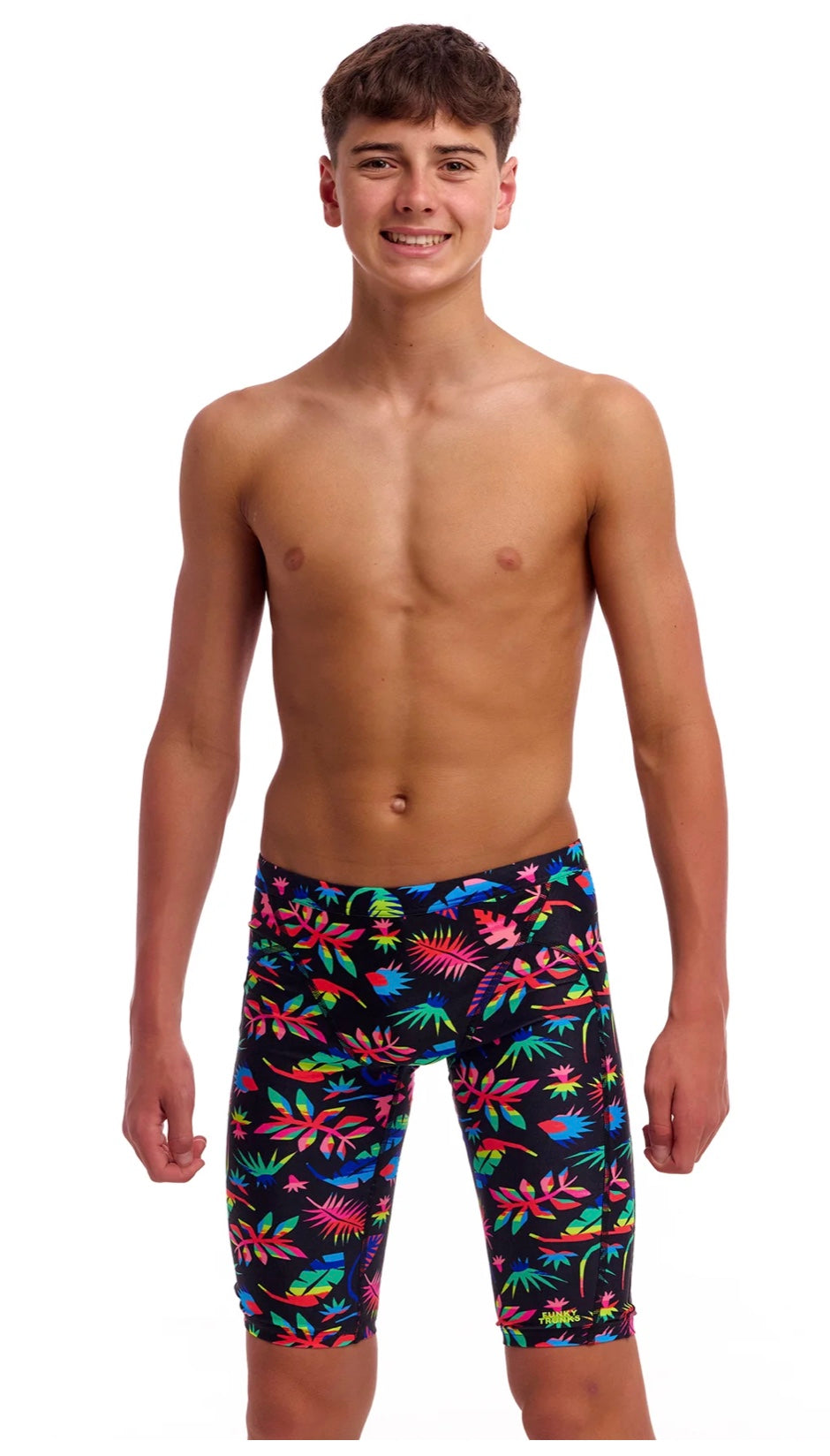 Funky Trunks Boy's Lost Leaf Training Jammers