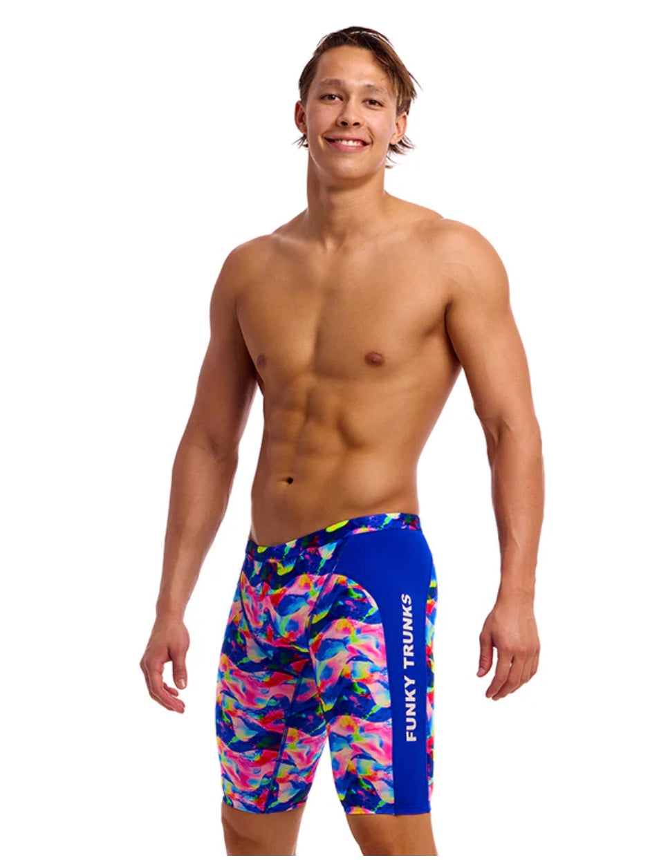 Funky Trunks - Wet Wave - Mens Eco Training Jammers