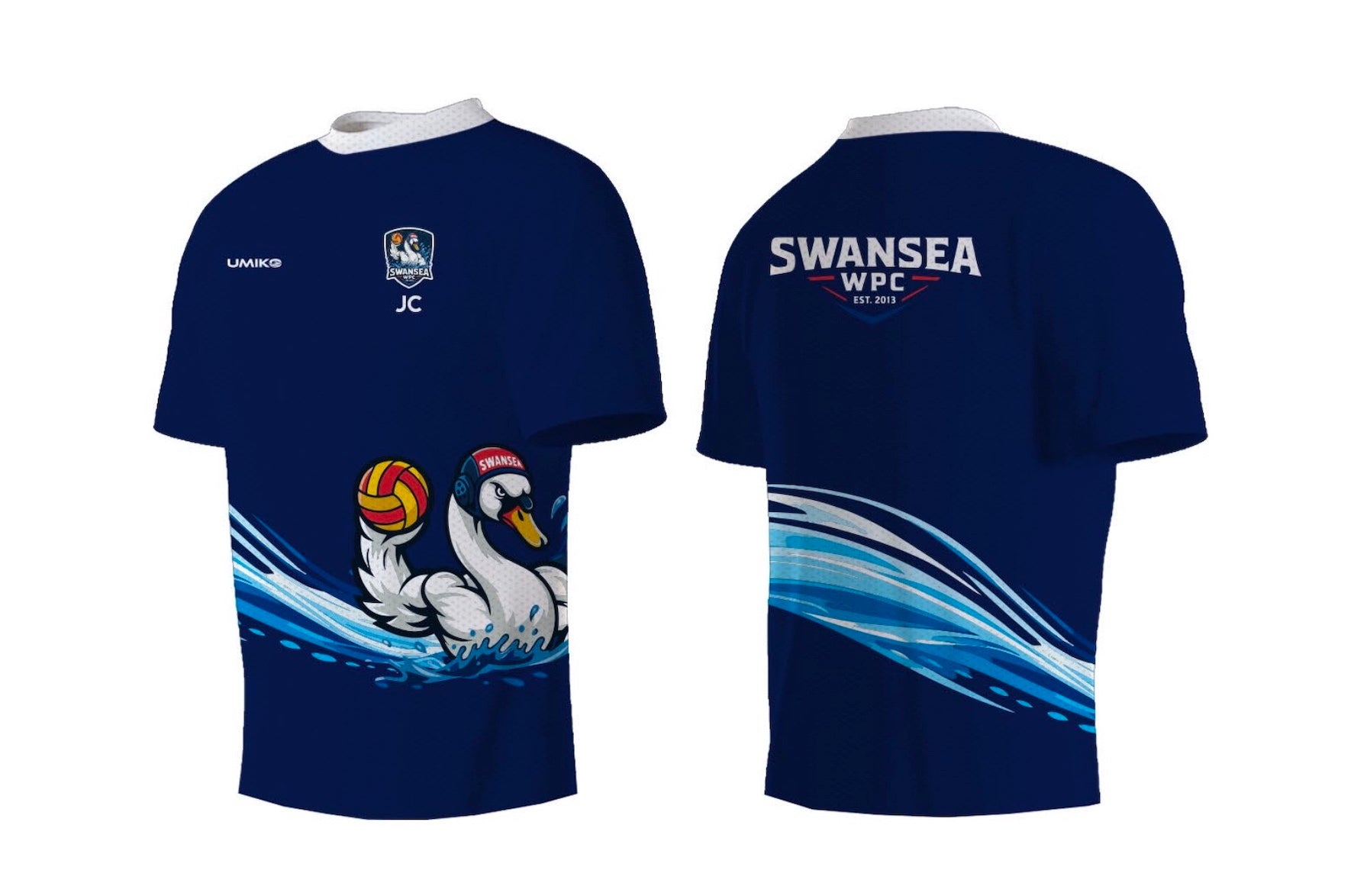New Swansea Water Polo - Tech T’shirt – Men's / Unisex