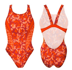 Turbo - Wide strap Swimming costume - Sunset Camo
