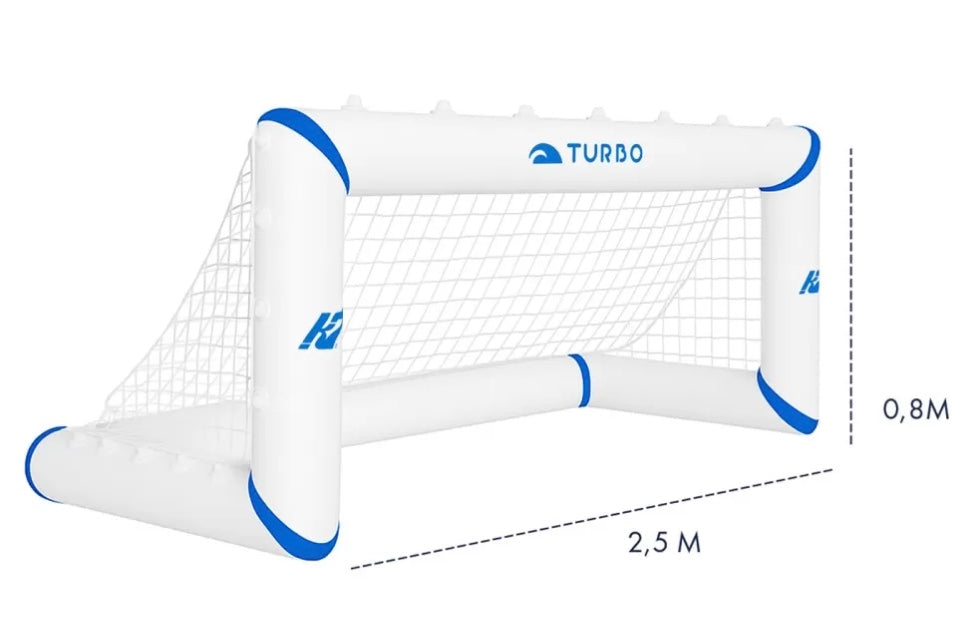 INFLATABLE BEACH WATER POLO GOAL KAP7 (2.5 X 0.80 M)