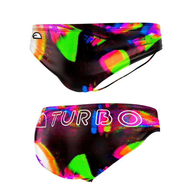 Turbo - WATERPOLO Trunks - Fluor Glitch