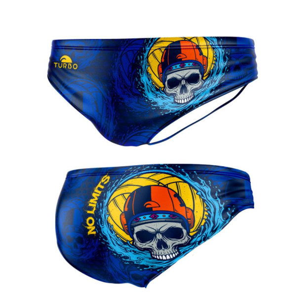 Turbo - WATERPOLO Trunks - Skull No Limits