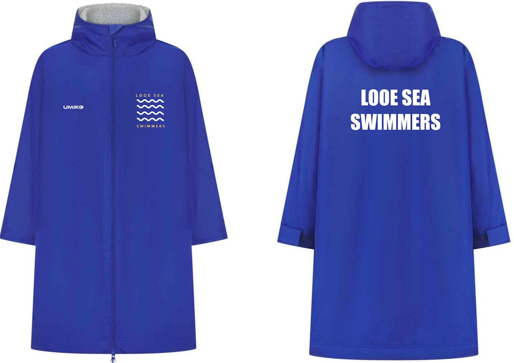 Looe Sea Swimmers - Adults/ Kids All Weather Robe - Umiko