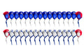 Turbo - SET WATERPOLO CAPS "TRAINING BASIC" 32 Caps