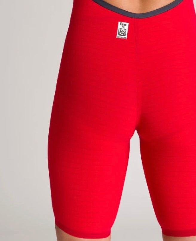 Arena - Women's Powerskin Carbon-AIR² Open Back - Red-Blue