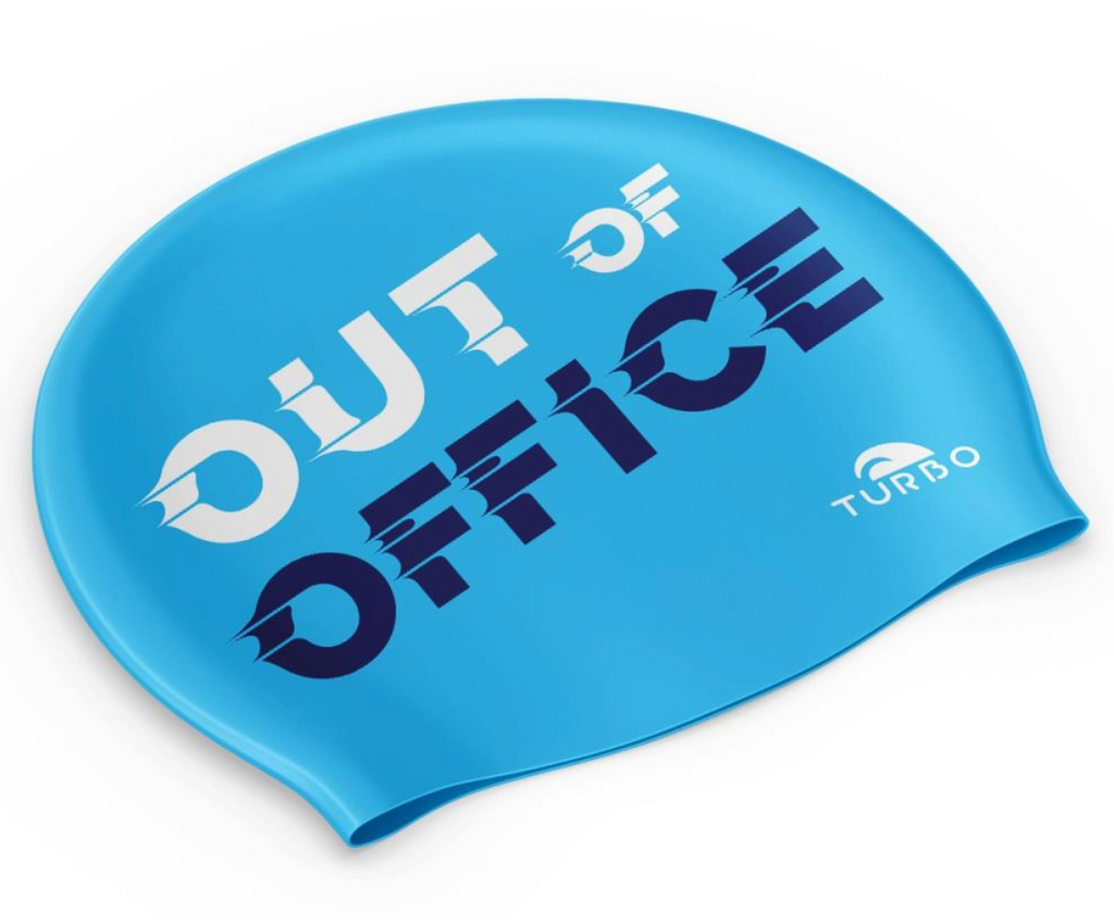 Turbo Silicone Swim Cap - Out of Office
