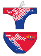 Turbo - WATER POLO Trunks - Croatia Red