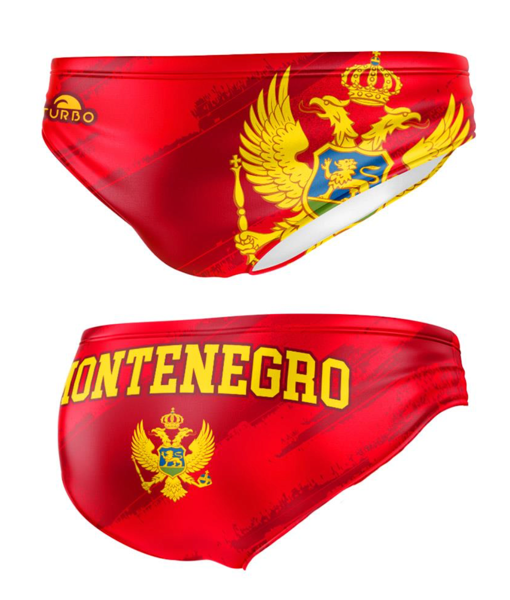 Turbo - WATER POLO Trunks - Montenegro