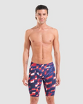 Arena Men's Powerskin ST Next Aqua Gleam Jammer - Red/White/Blue
