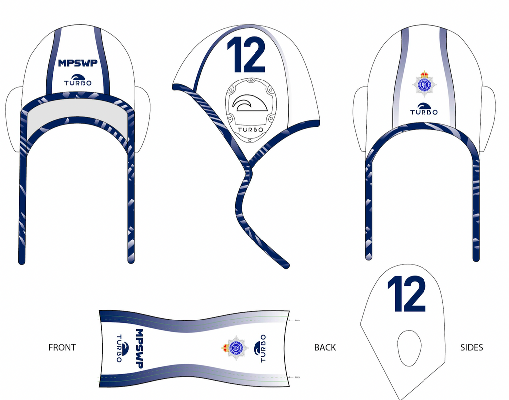 MPSWP - Water Polo caps - Turbo