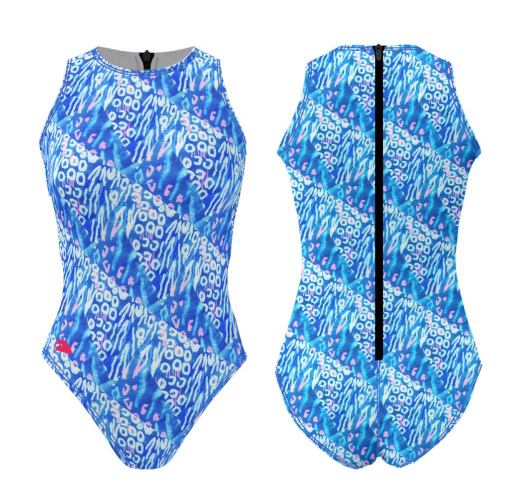 Water polo costume - Blue Safari - Turbo
