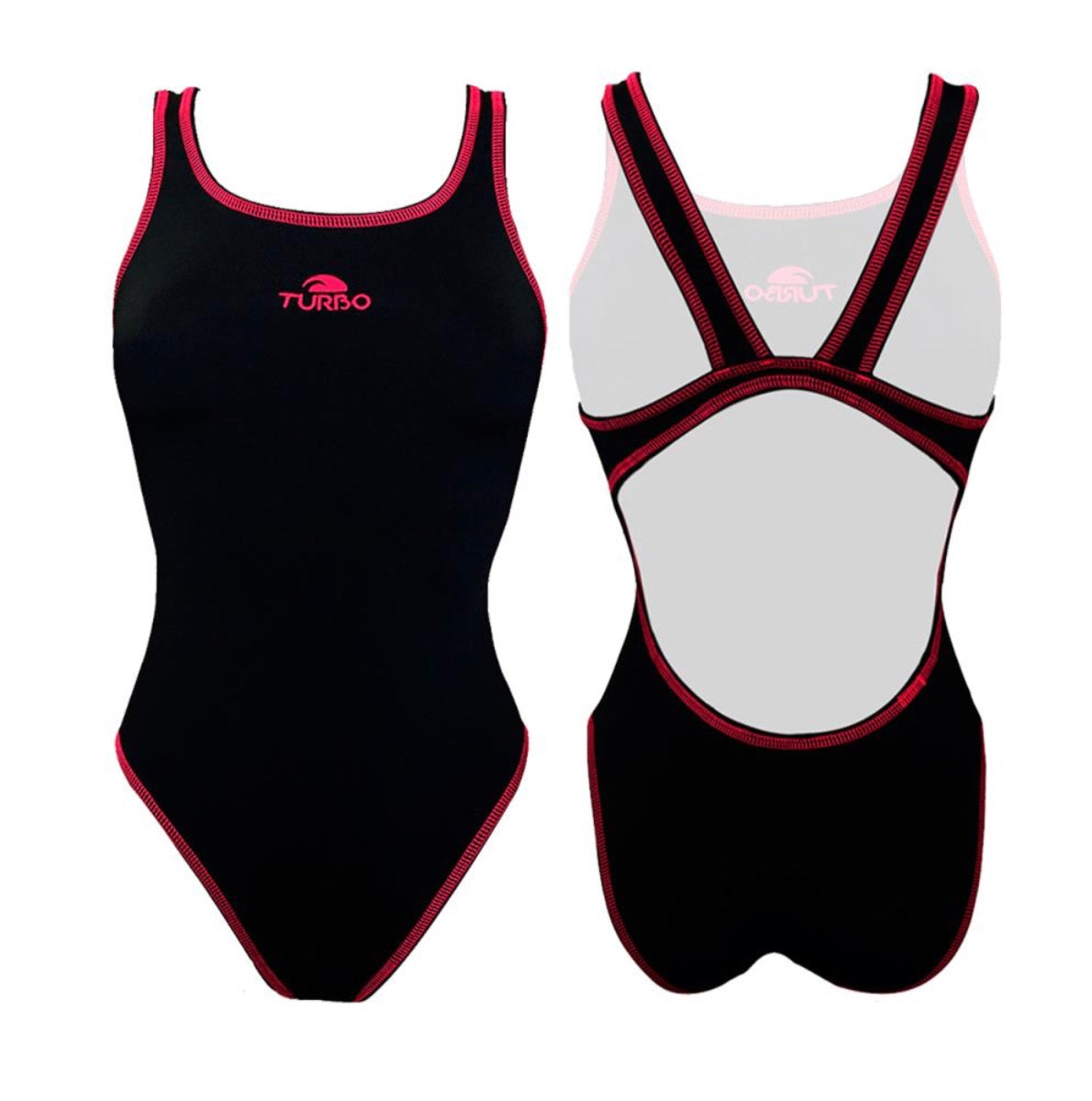 Turbo - Comfort Swimming costume - Black
