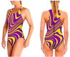 New 2026 - Water Polo Costume - Umiko Wavy - Purple / Yellow