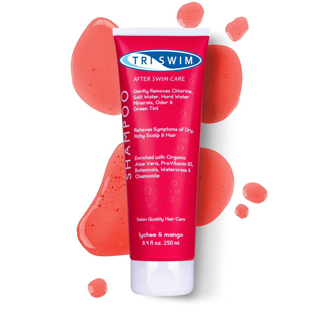 Triswim Chlorine Removal Shampoo - Lychee & Mango - 250ml